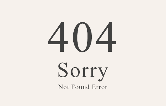 404 Sorry Not Found Error